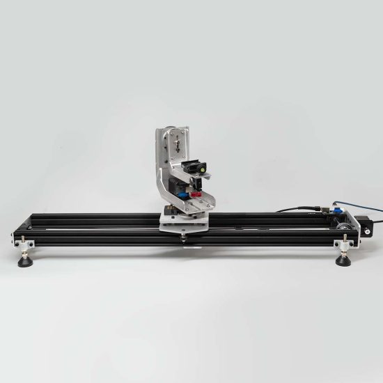 Moco Toolbox Camera Slider with Tilt Pan Focus for precise stop motion video live action photogrammetry